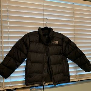 Boys north face puffer jacket